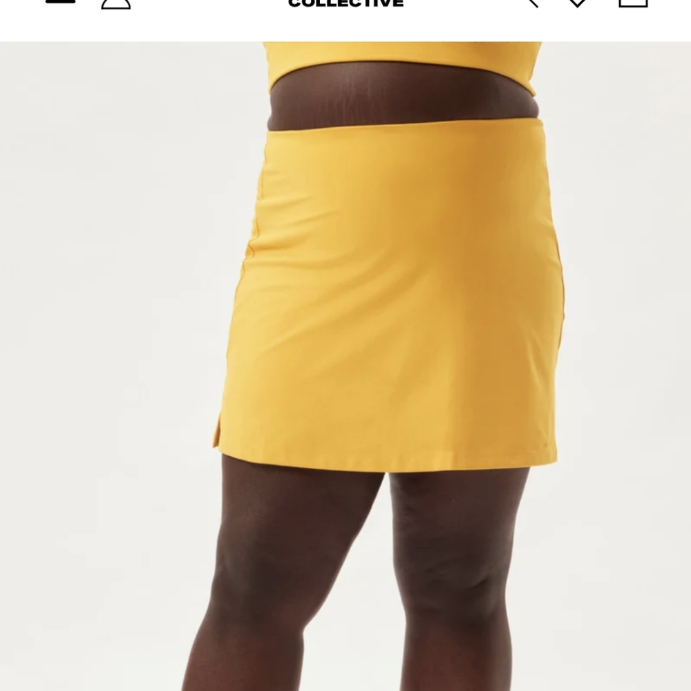 GF collective Citrine Skort